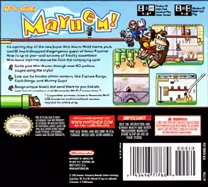 Image n° 2 - boxback : Mario Vs Donkey Kong 2 - March of the Minis